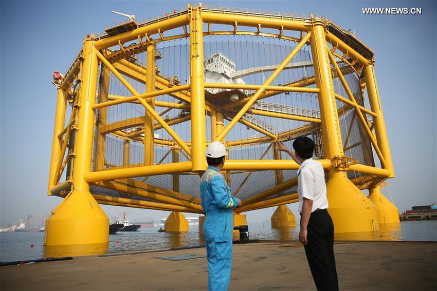 China procede à entrega de instala??es de aquicultura à Noruega