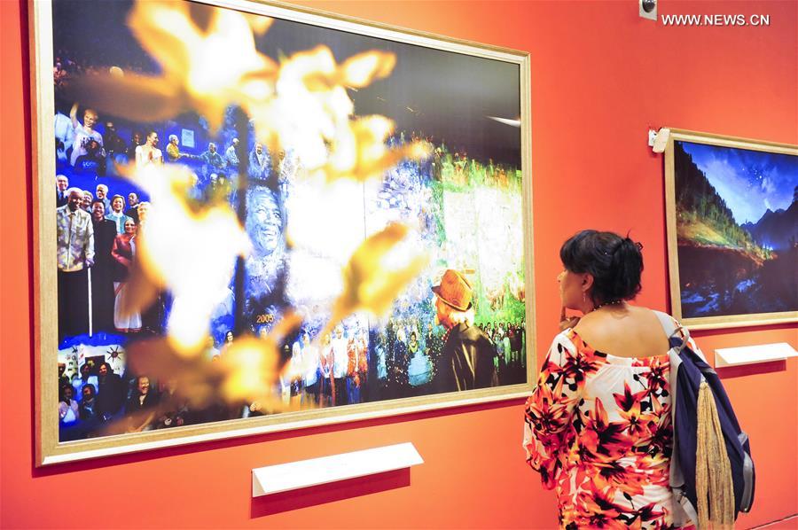 Exposi??o Conjunta de Fotografia dos Media do BRICS realizada em Beijing