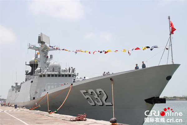 Flotilha da Marinha chinesa com?a a visitar o Ir?