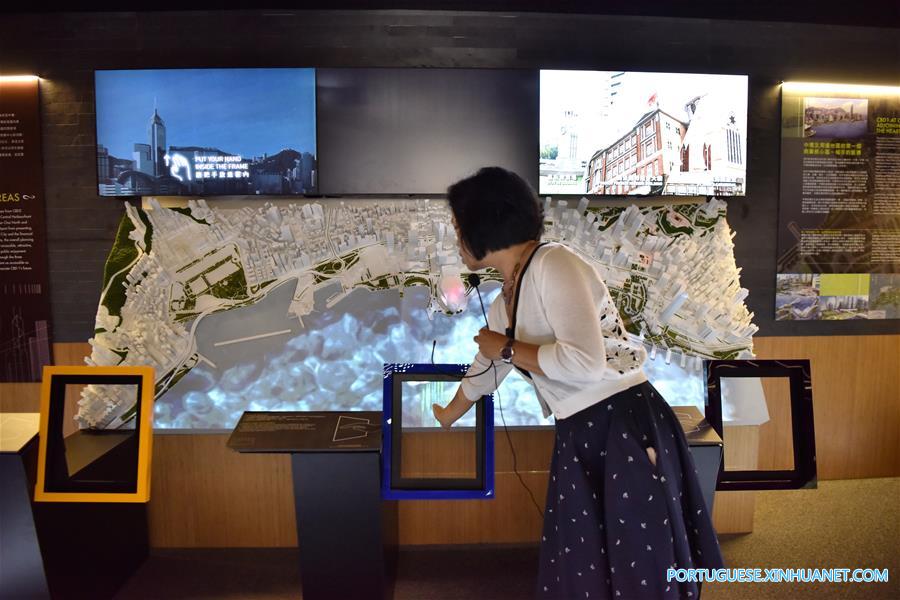 Exposi??o comemorativa do 20° aniversário do estabelecimento da RAEHK