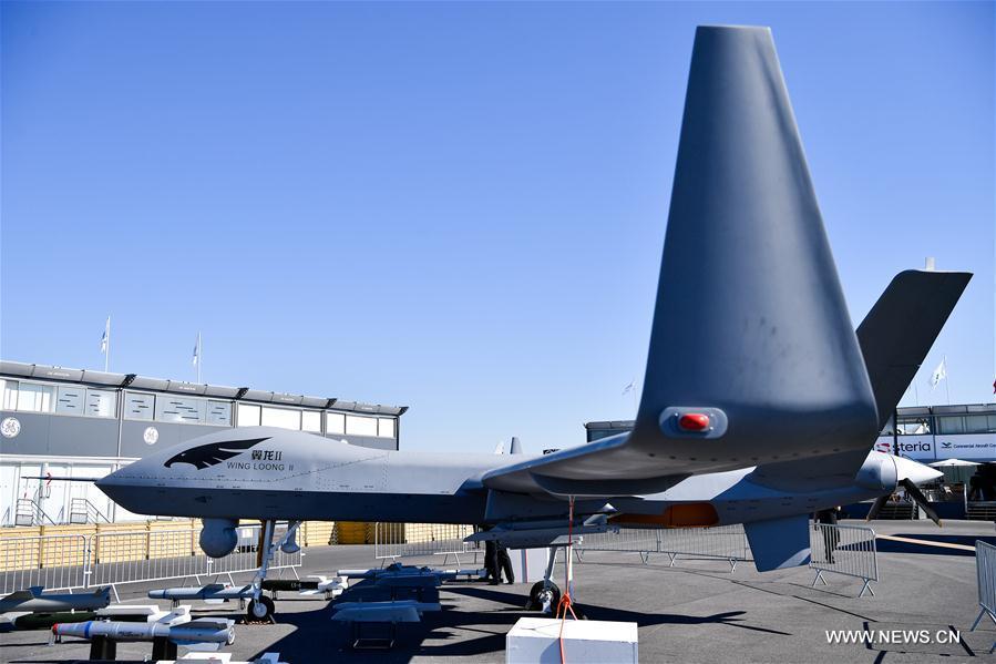 Fabricantes chineses apresentam seus produtos no Show Aéreo de Paris