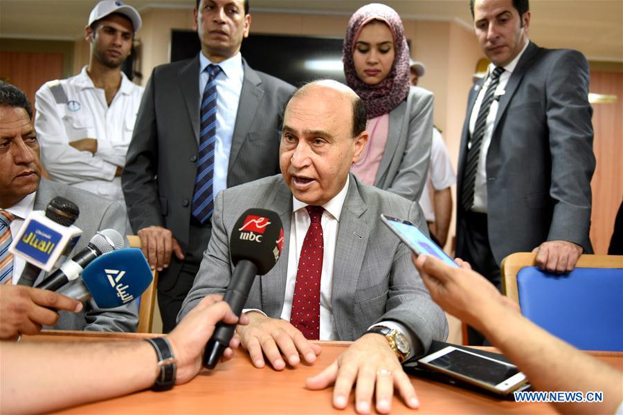 Egito desvenda embarca??o multifuncional de abastecimento fabricada pela China, maior no Oriente Médio