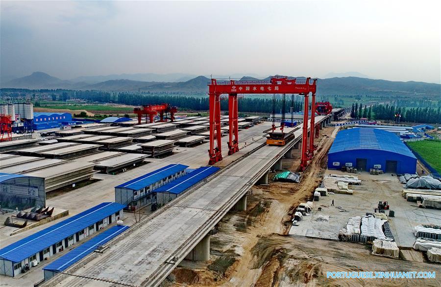 Ferrovia de alta velocidade Beijing-Zhangjiakou será concluída até o final de 2019