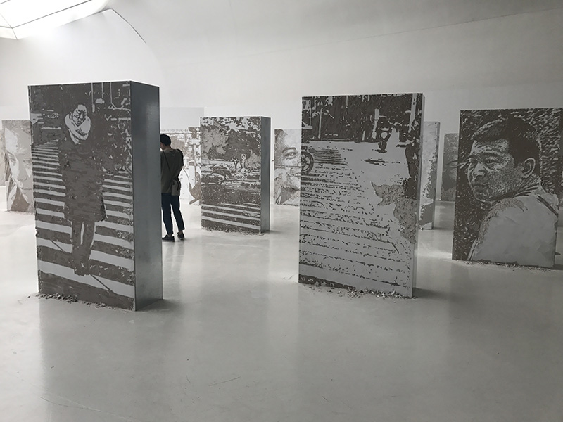 Artista visual português Vhils apresenta exposi??o individual “Imprint” em Beijing