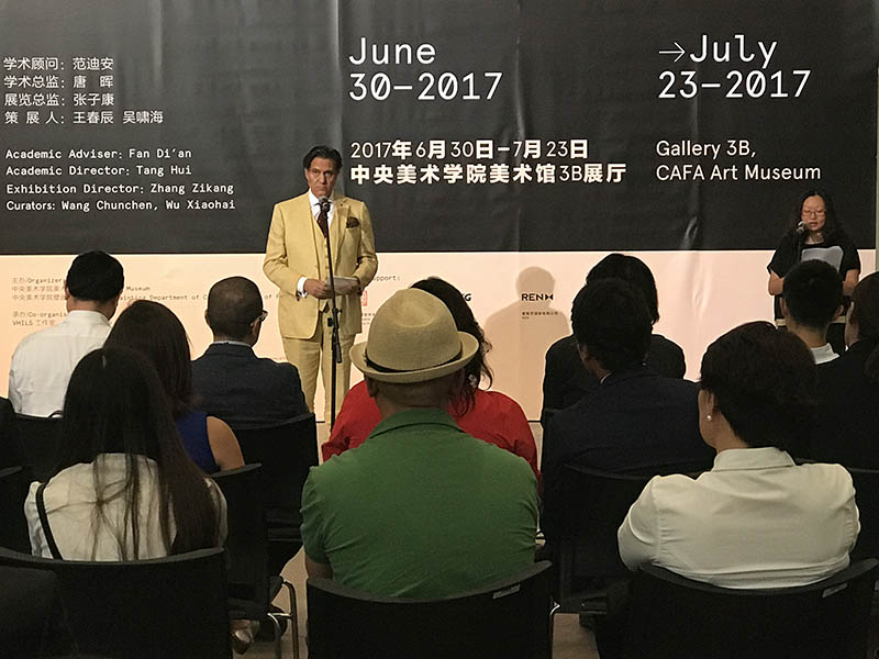 Artista visual português Vhils apresenta exposi??o individual “Imprint” em Beijing