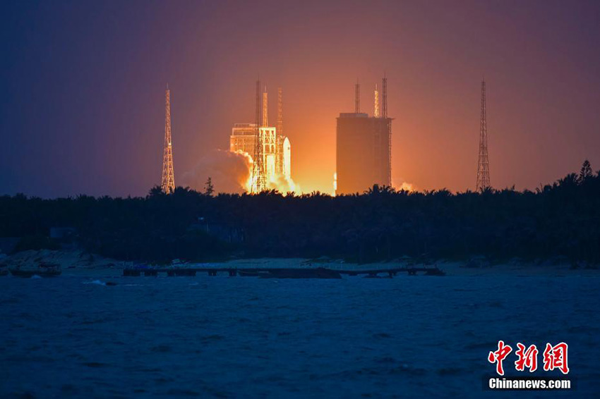 Longa Marcha-5: Falha Lan?amento de foguete chinês para colocar satélite em órbita