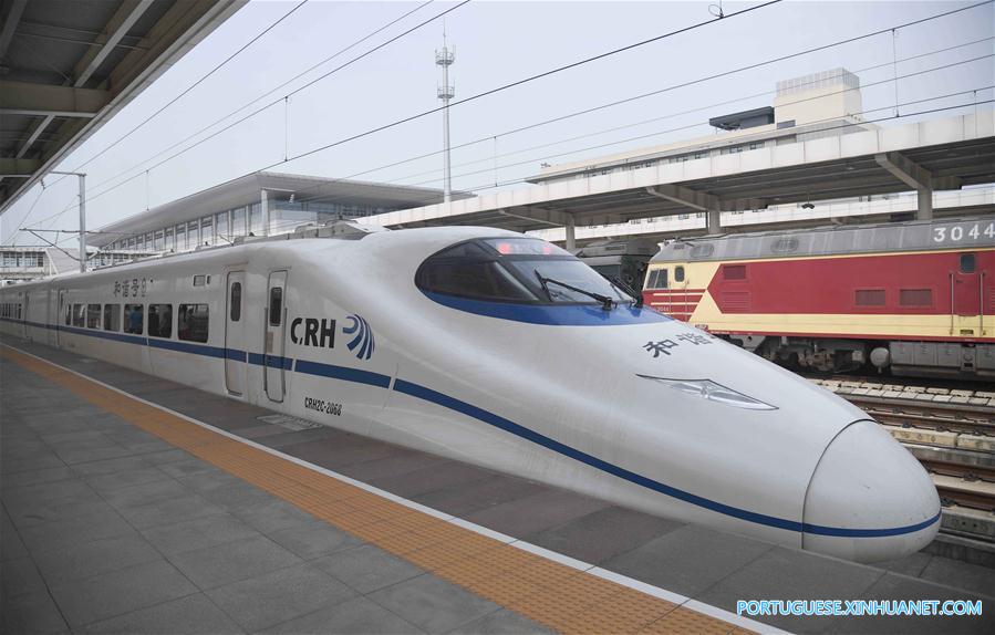 Ferrovia de passageiros Xi'an-Chengdu inicia testes conjuntos na se??o de Sichuan