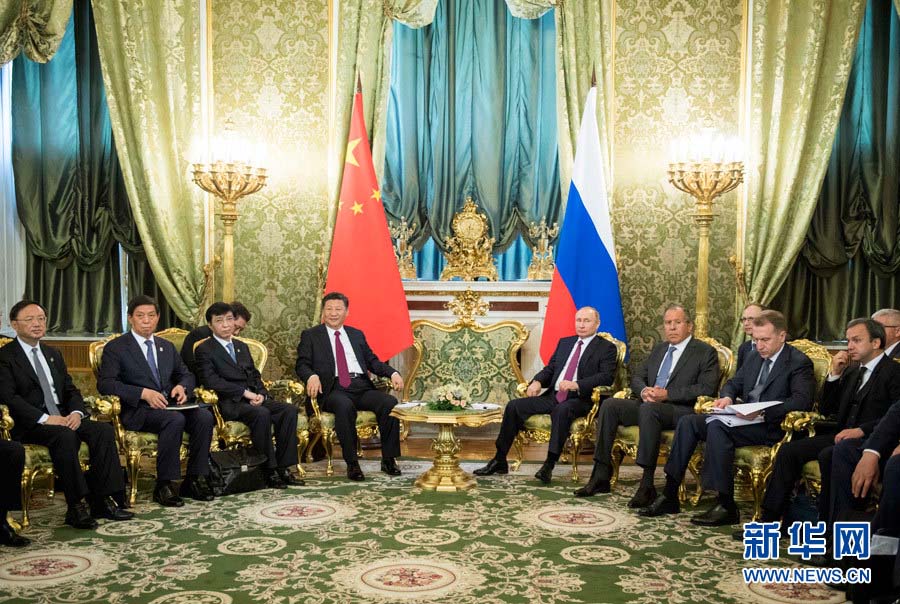 China e Rússia aprofundar?o parceria em meio à nova situa??o internacional