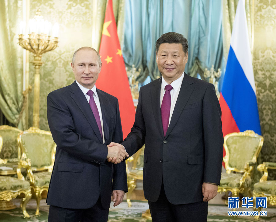 China e Rússia aprofundar?o parceria em meio à nova situa??o internacional