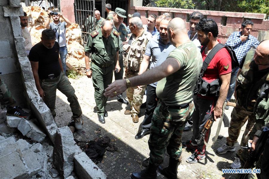 Ataque suicida mata 3 em esta??o de ?nibus no centro da Síria