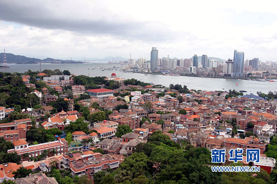 Gulangyu da China entra na Lista do Patrim?nio Mundial como sítio cultural