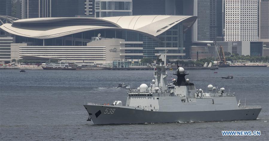 Porta-avi?es Liaoning deixa Hong Kong após visita de cinco dias