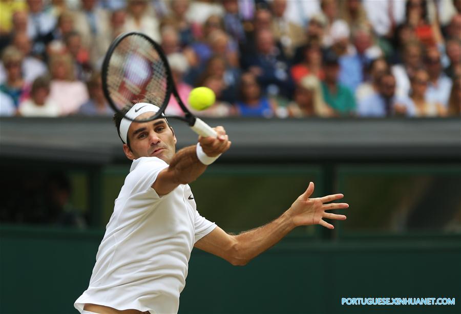Federer conquista 8o título em Wimbledon