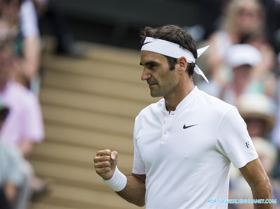 Federer conquista 8o título em Wimbledon