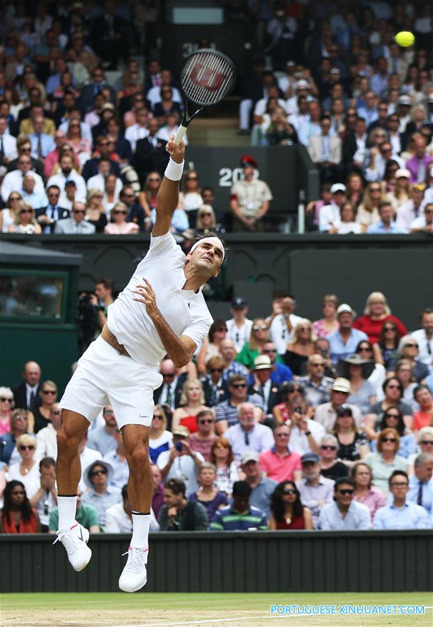 Federer conquista 8o título em Wimbledon
