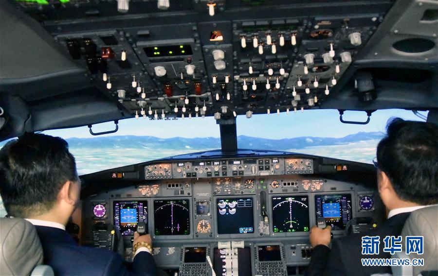 Primeiro simulador de voo chinês de nível D entrará ao servi?o