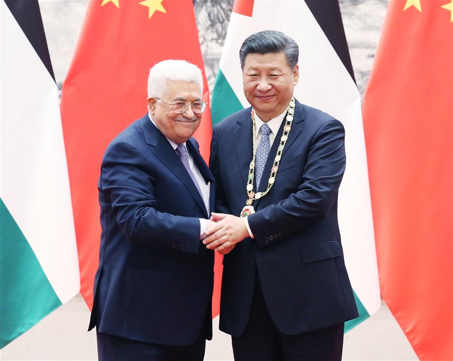 China apoia Palestina na restaura??o dos seus direitos nacionais legítimos