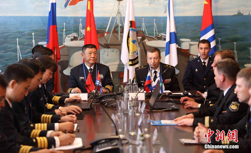 Manobra naval sino-russa tem início no Mar Báltico