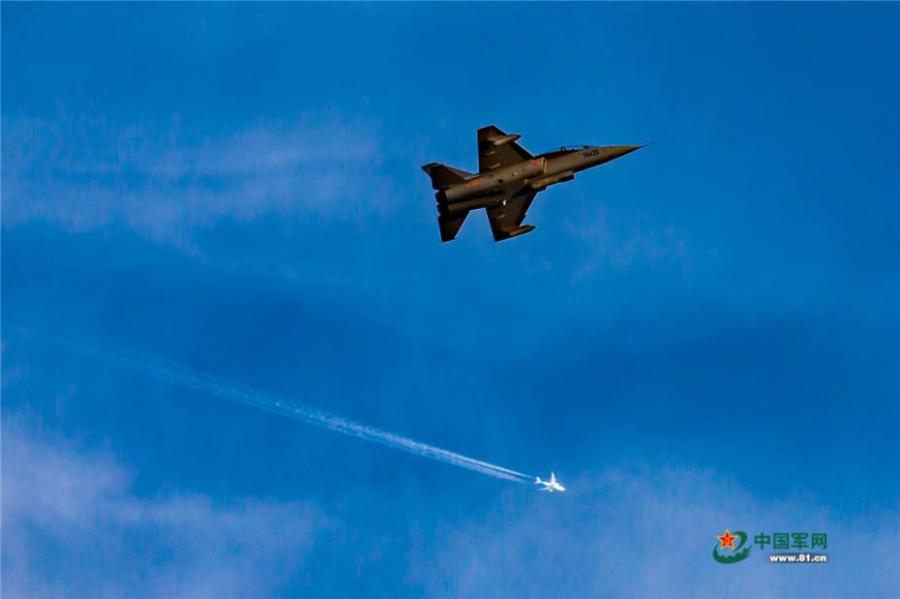 For?a aérea chinesa prepara-se para os Jogos Mundiais Militares