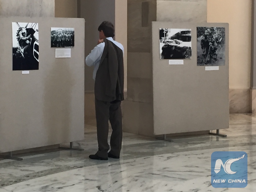 Exposi??o de fotos em Washington exibe alian?a China-EUA na Segunda Guerra Mundial