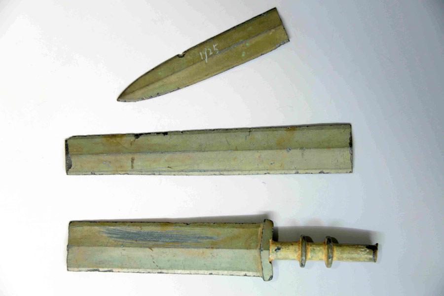 Restaura??o de utensílios de bronze em destaque em Wuhan