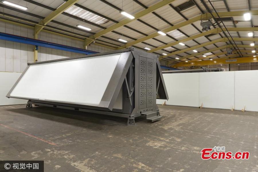 Engenheiros britanicos criam casa desdobrável que pode ser montada em 10 minutos