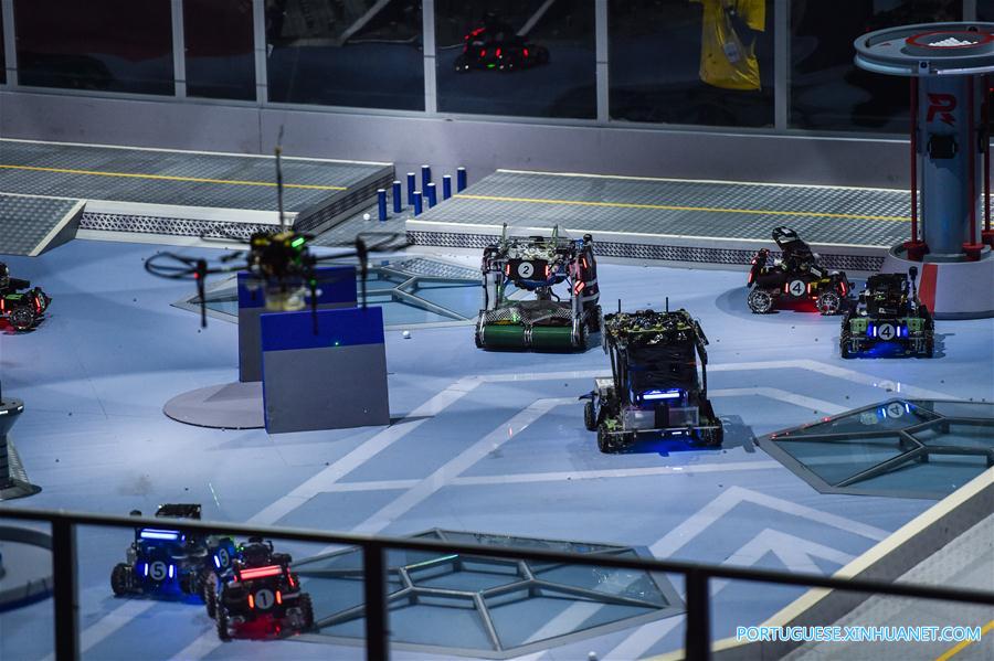Competi??o RoboMaster 2017 termina em Shenzhen