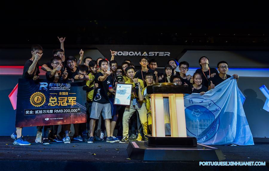 Competi??o RoboMaster 2017 termina em Shenzhen