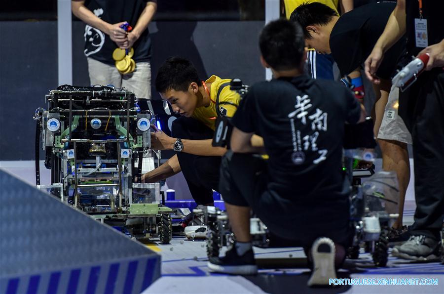 Competi??o RoboMaster 2017 termina em Shenzhen