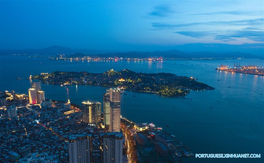 Xiamen inaugura 1.400 projetos de ilumina??o noturna para saudar Cúpula do BRICS