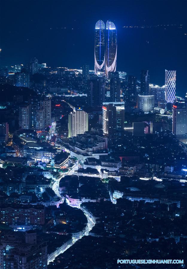 Xiamen inaugura 1.400 projetos de ilumina??o noturna para saudar Cúpula do BRICS