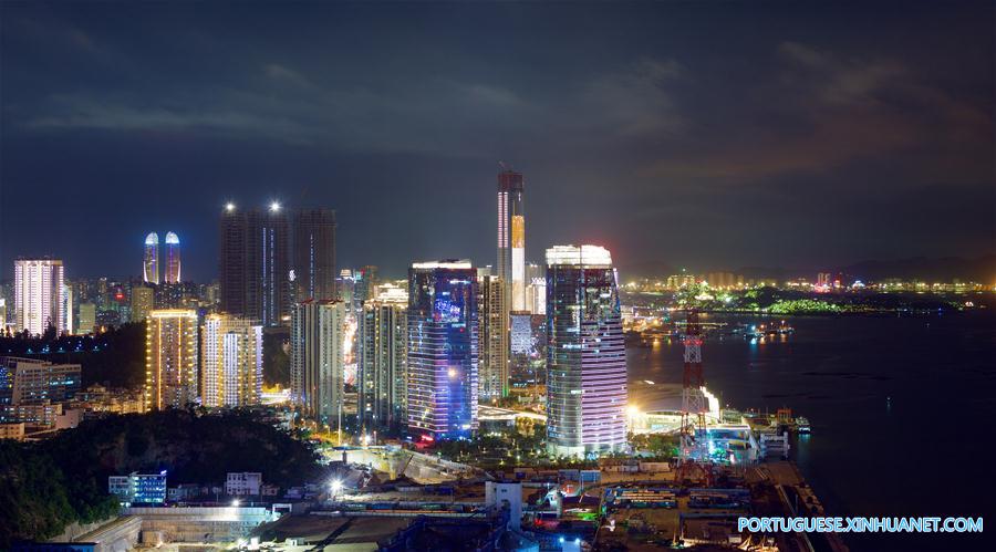 Xiamen inaugura 1.400 projetos de ilumina??o noturna para saudar Cúpula do BRICS