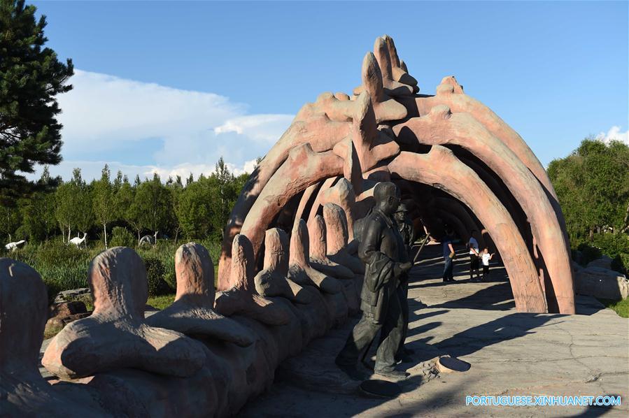 Em imagens: Parque Geológico Nacional de Dinossauros no nordeste da China