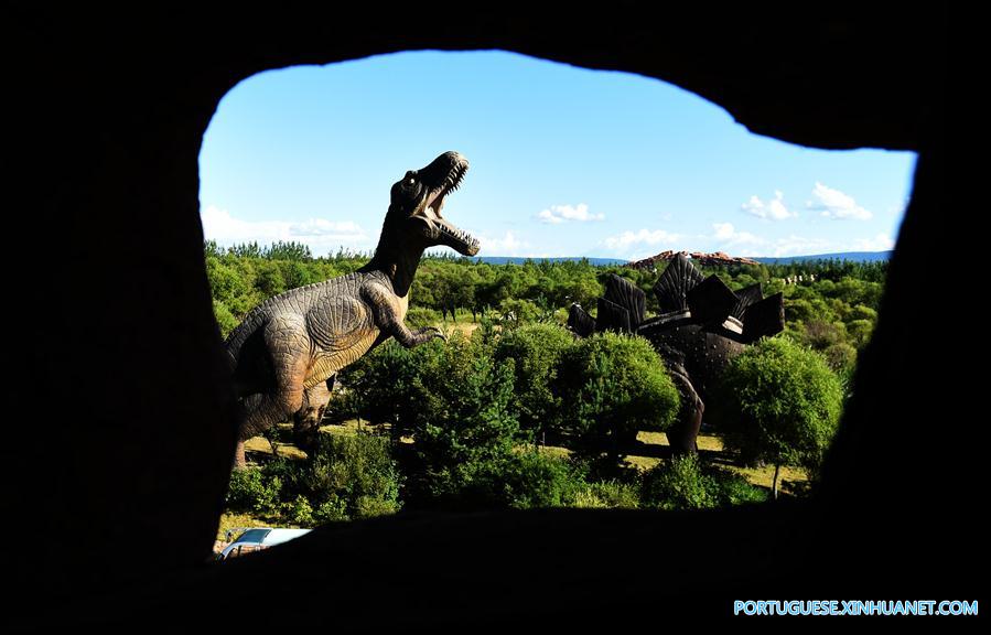Em imagens: Parque Geológico Nacional de Dinossauros no nordeste da China