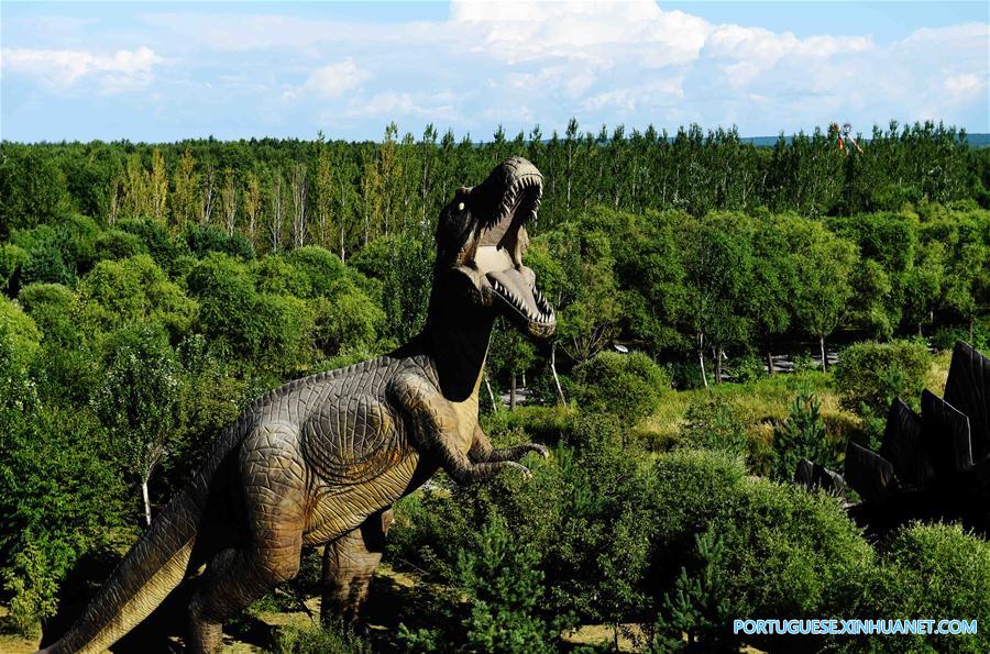 Em imagens: Parque Geológico Nacional de Dinossauros no nordeste da China