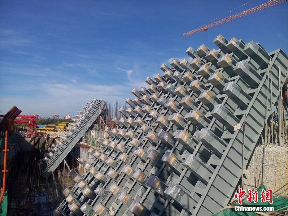 Mega Constru??o: Concluída a maior ponte em estrutura treli?ada de a?o da China