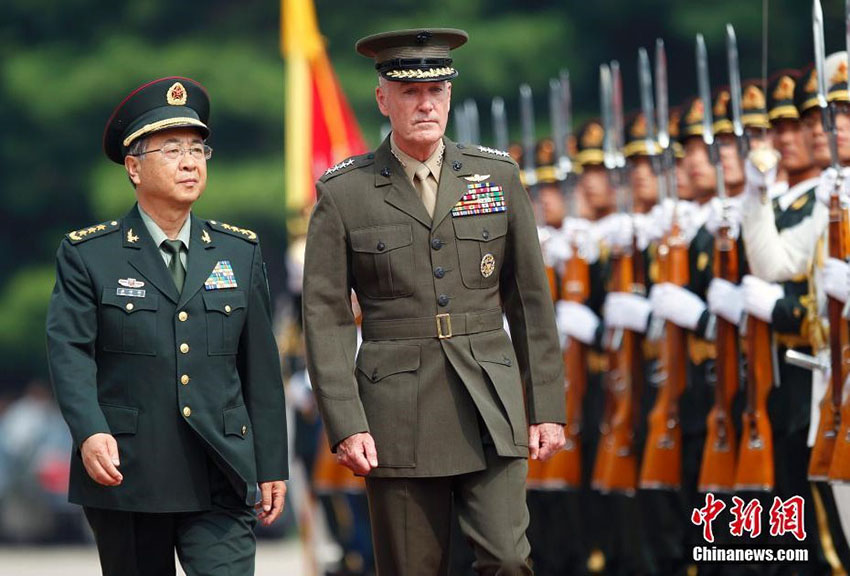 Presidente do Estado-Maior Conjunto dos EUA visita China para refor?ar la?os militares