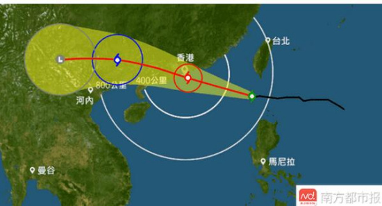 Macau decreta alerta máximo face à chegada do tuf?o Hato
