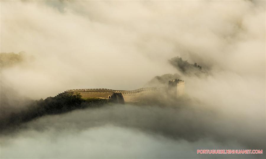 Paisagem da se??o de Huangyaguan da Grande Muralha em Tianjin