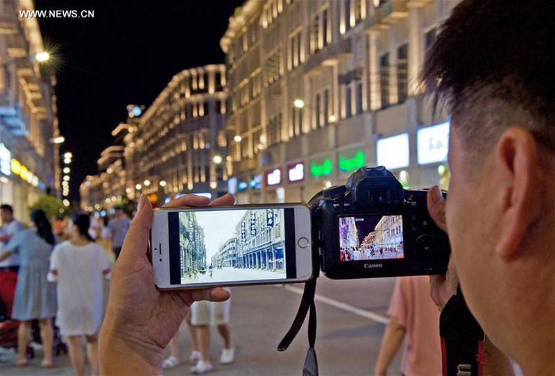 Imagens do passado e presente retratam transforma??o de Xiamen