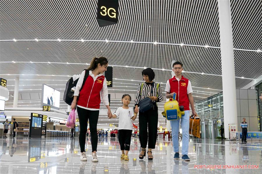 Terminal T3A do aeroporto de Jiangbei em Chongqing entra em opera??o