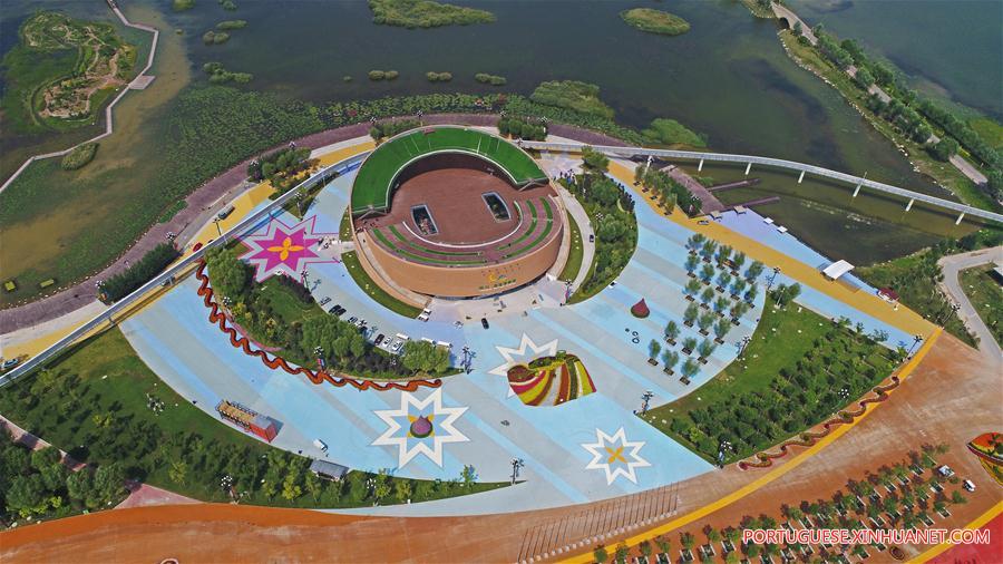 9a Expo Flower da China em Yinchuan