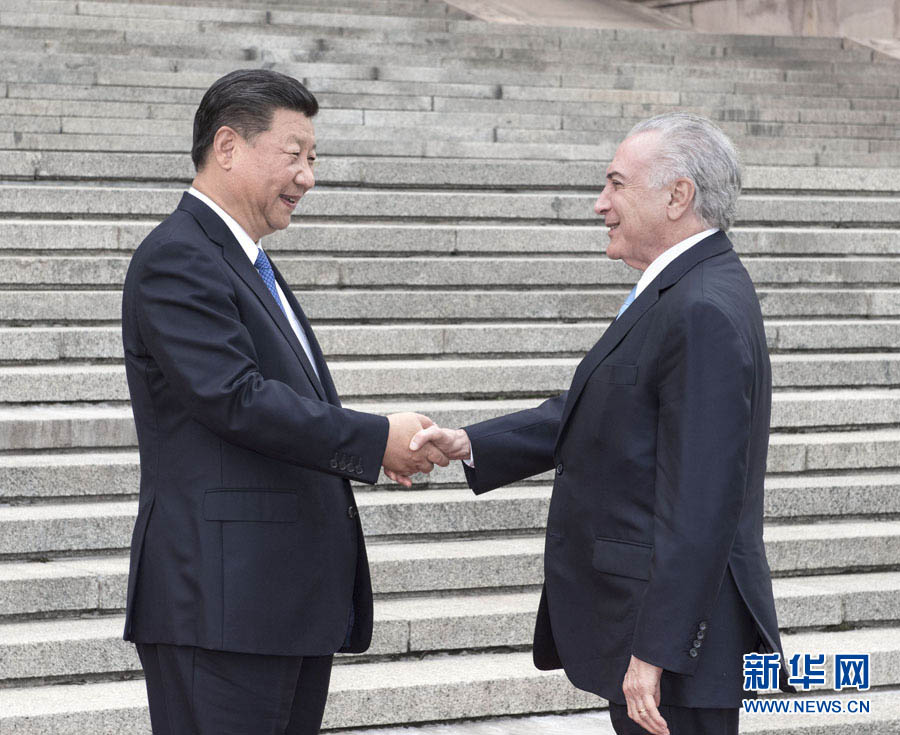 China e Brasil assinam 14 acordos de coopera??o