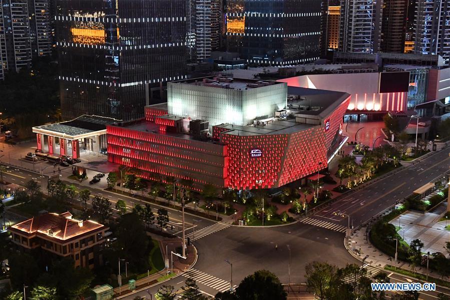 Galeria: vista noturna de Xiamen, cidade anfitri? da cúpula dos BRICS 2017