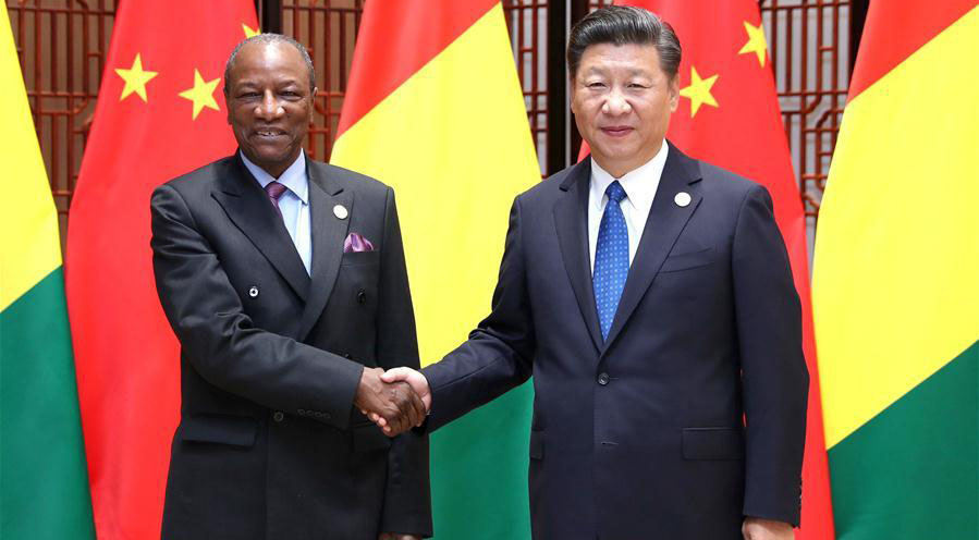 Coopera??o China-Guiné ganha impulso, diz presidente chinês