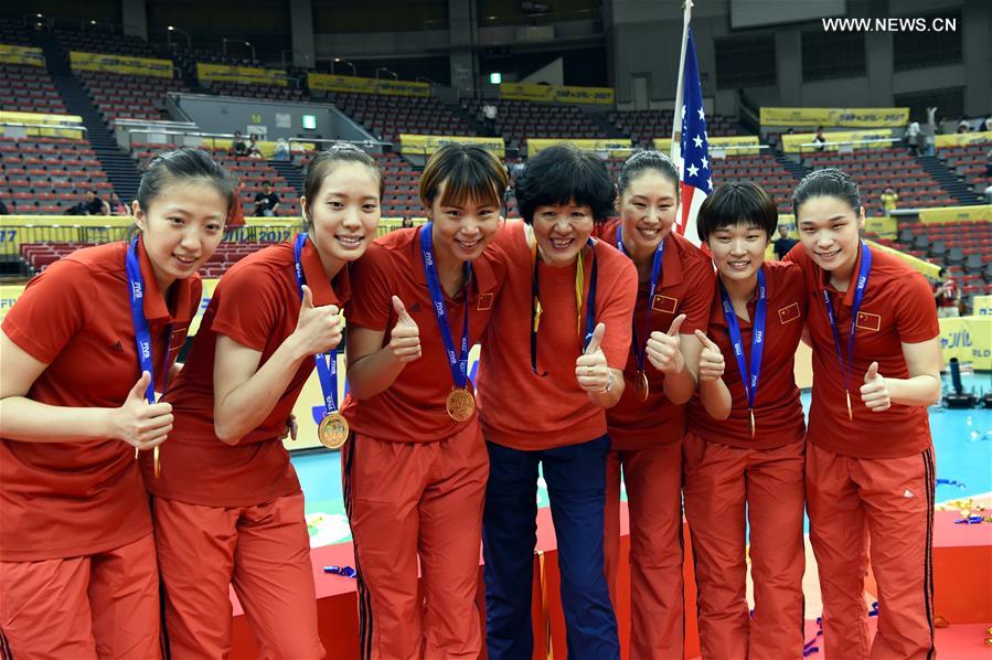 China derrota Jap?o e conquista título mundial de vólei feminino de 2017