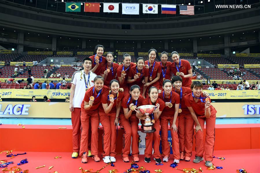 China derrota Jap?o e conquista título mundial de vólei feminino de 2017