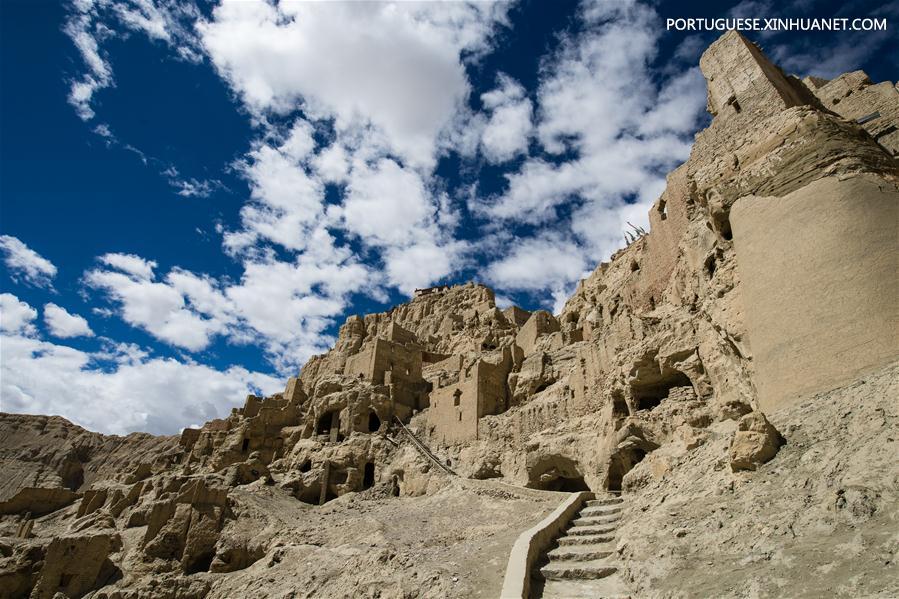 Ruínas do Reino Guge, no Tibete