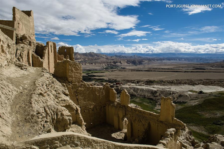 Ruínas do Reino Guge, no Tibete
