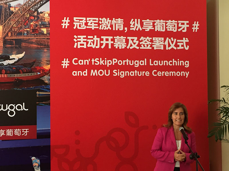 Portugal aposta em atrair mais turistas chineses